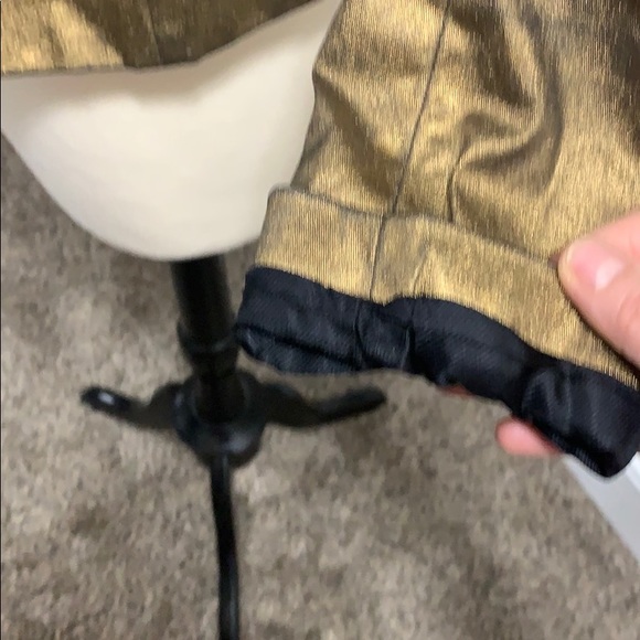 Zara metallic gold bronze blazer - Picture 5 of 9